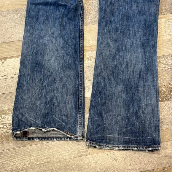 Men's Hollister Button Fly Factory Distressed Jeans - 32x32 - Picture 10 of 11